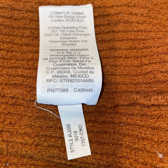 Madewell | Size XL | Sweater Tank | Mustard | Kingston | Button Up | Cropped - Picture 9 of 10